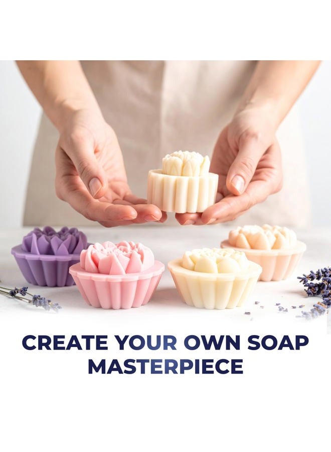 velona 5 LB - GOATS MILK Soap Base | SLS/SLES free | Melt and Pour | Natural Bars For The Best Result for Soap-making - Image 3